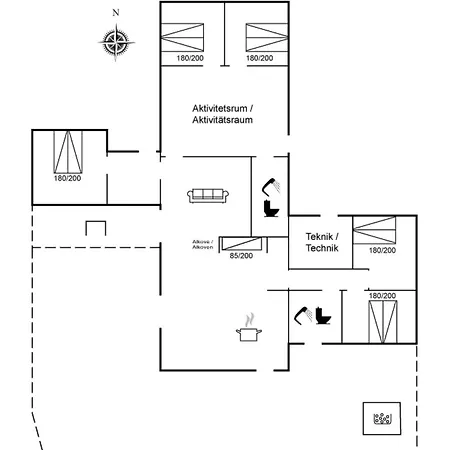 Makedon - 4-5km From The Sea By Interhome Дом отдыха